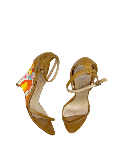 RARE Dior Floral Wedges, IT 36