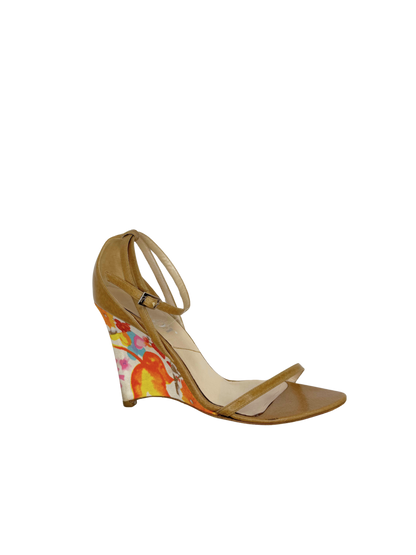 RARE Dior Floral Wedges, IT 36