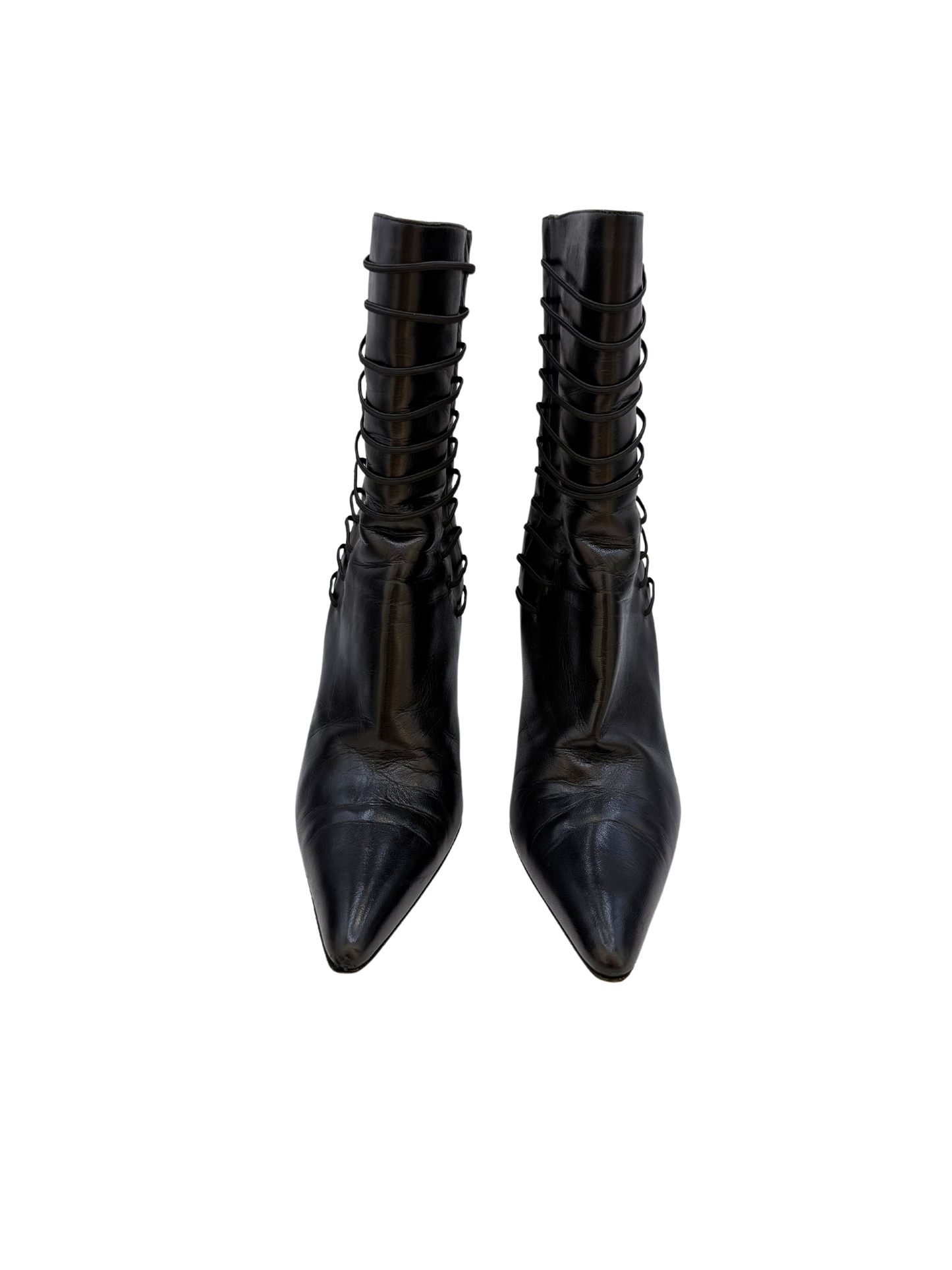 Gucci Leather Boots, IT 38.5