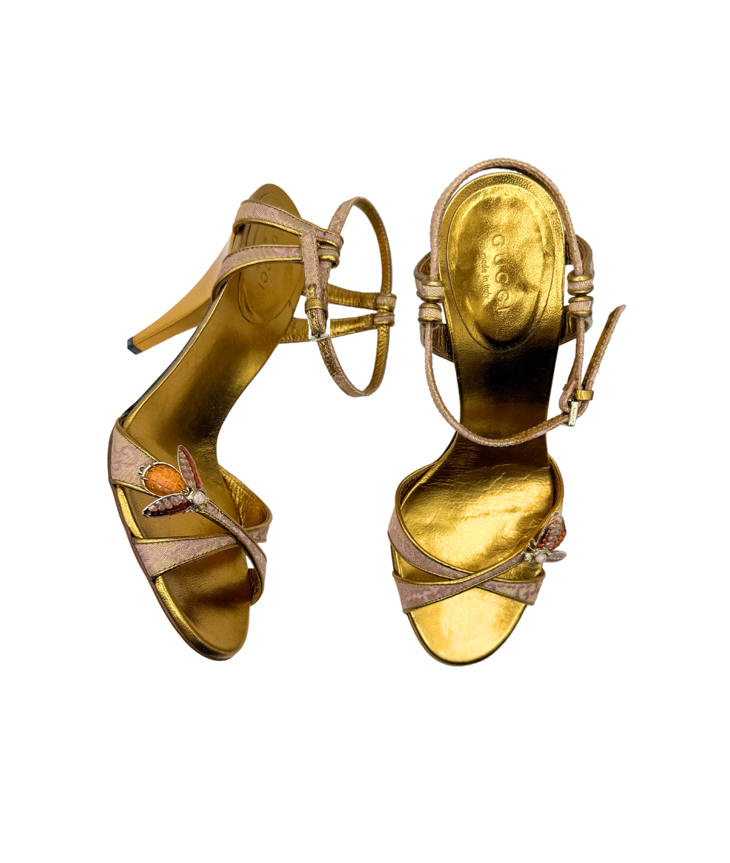 Gucci Bumblebee Heels, IT 36